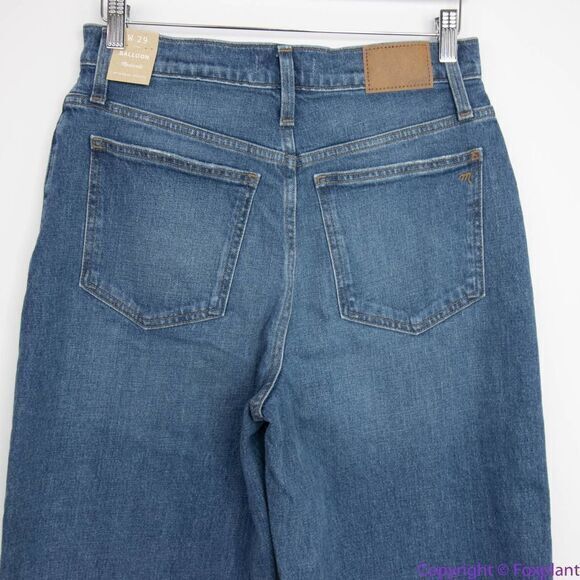 NEW Madewell Balloon Jeans in Ellisboro Wash, 29 - Picture 6 of 16